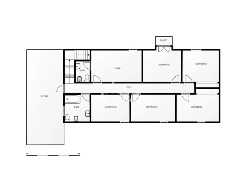 Plan - Regulated House with Garden in Alcaucín