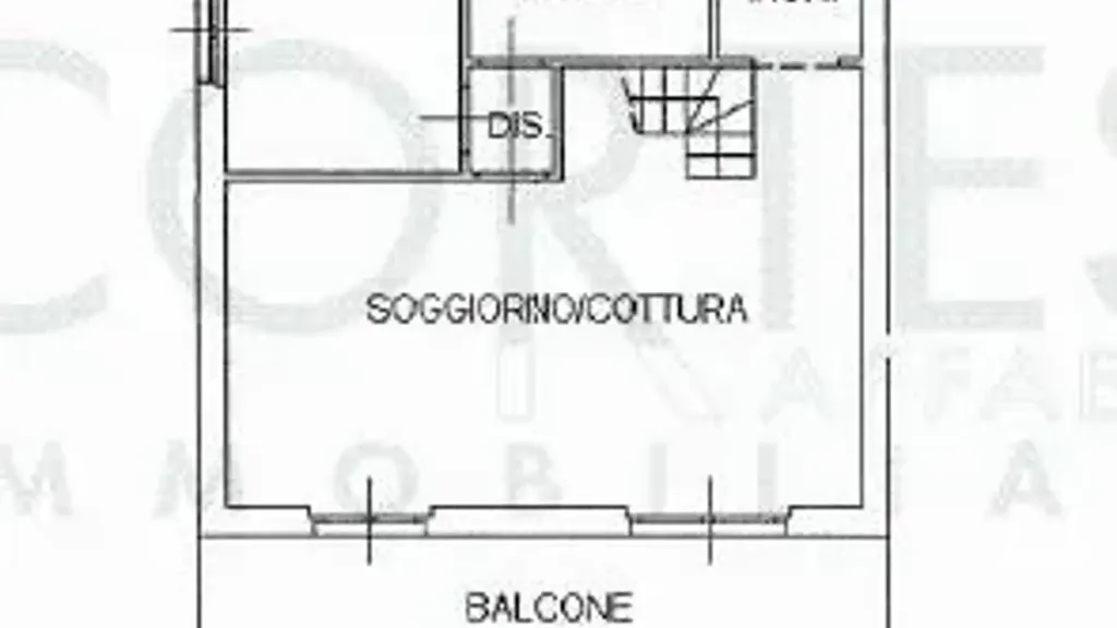 Plan - Trilocale with Lake View in Ranzanico