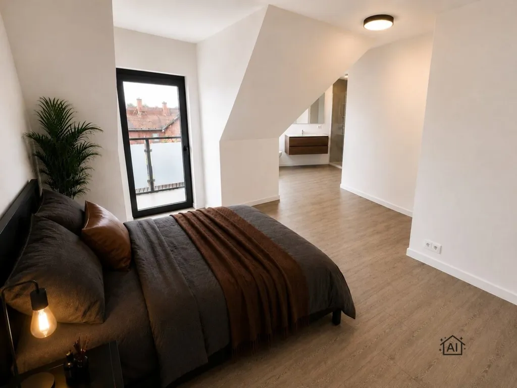 Magamistoad - Loft-Style Apartment with Terrace in De Samenkomst
