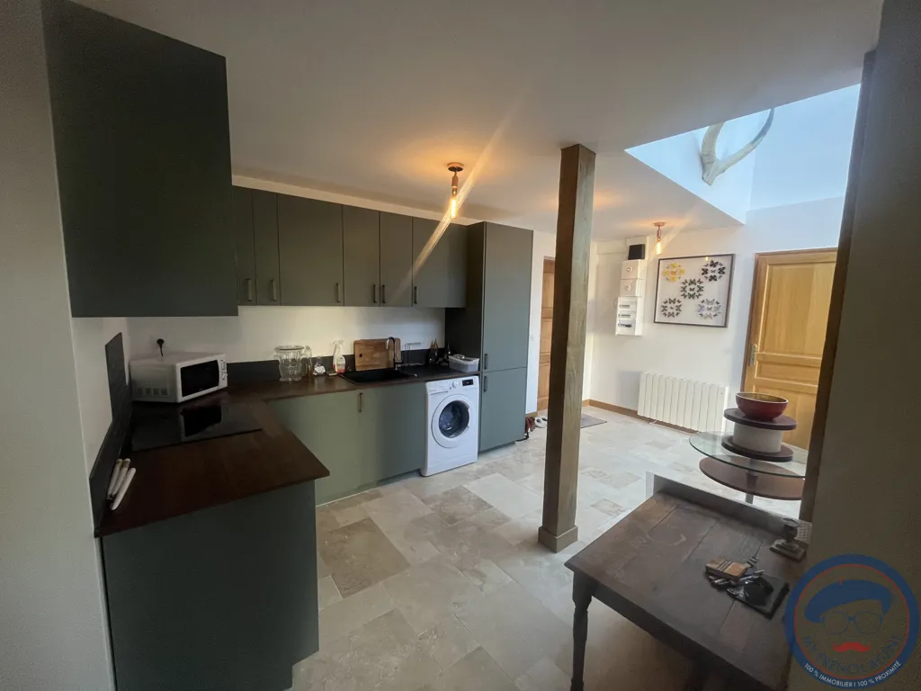 Köök - Renovated Duplex with Private Garden in Croisic