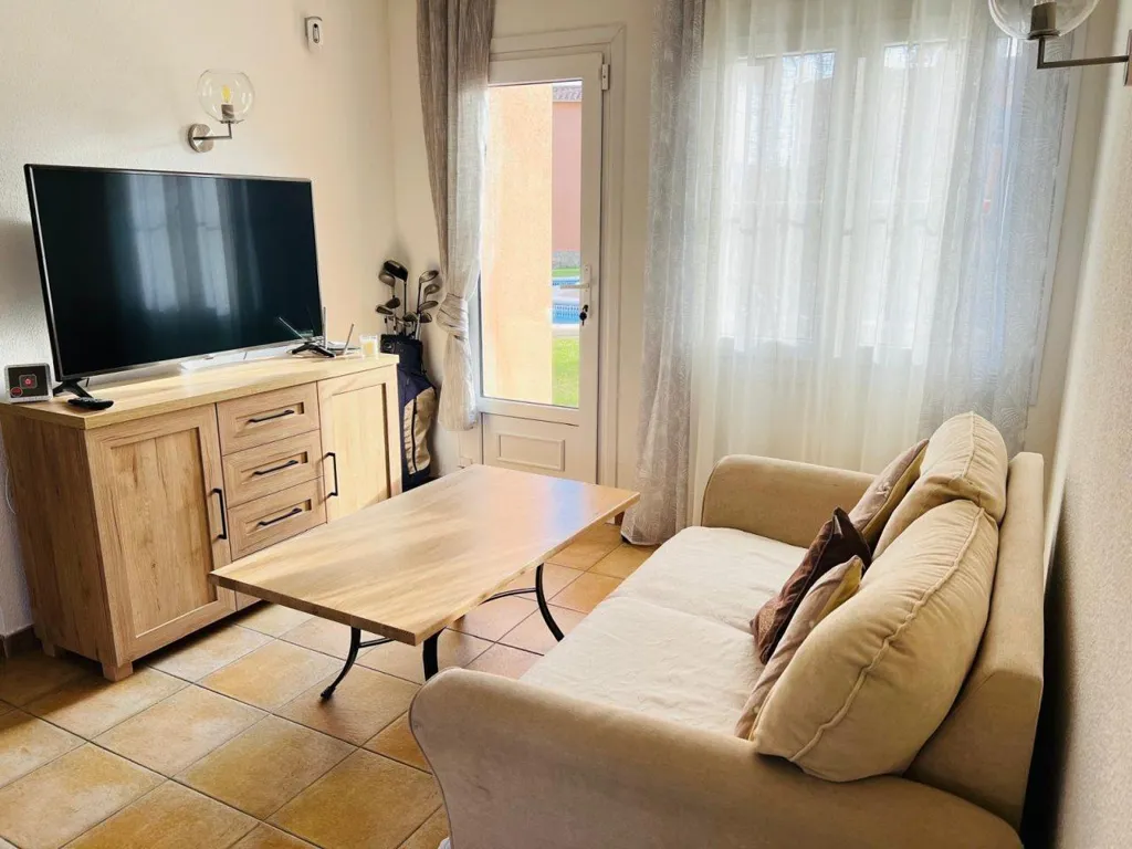 Séjour - Furnished Apartment with Pool in Oliva Nova