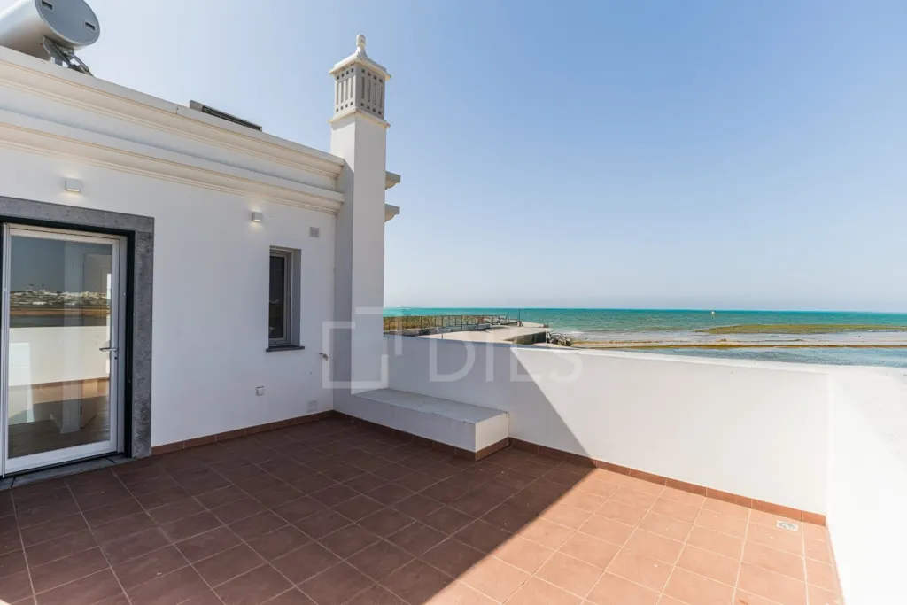 Terrasse - T2 House with Ria Formosa View in Faro