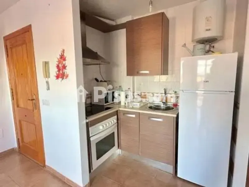 Köök - Two-Bedroom Apartment with South-Facing Light in Carboneras