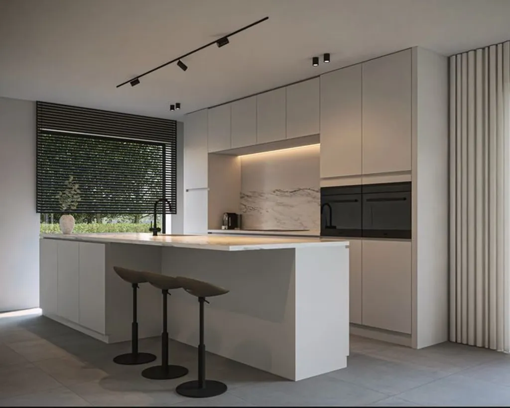 Kitchen - Modern New Build with Private Garden in Mechelen