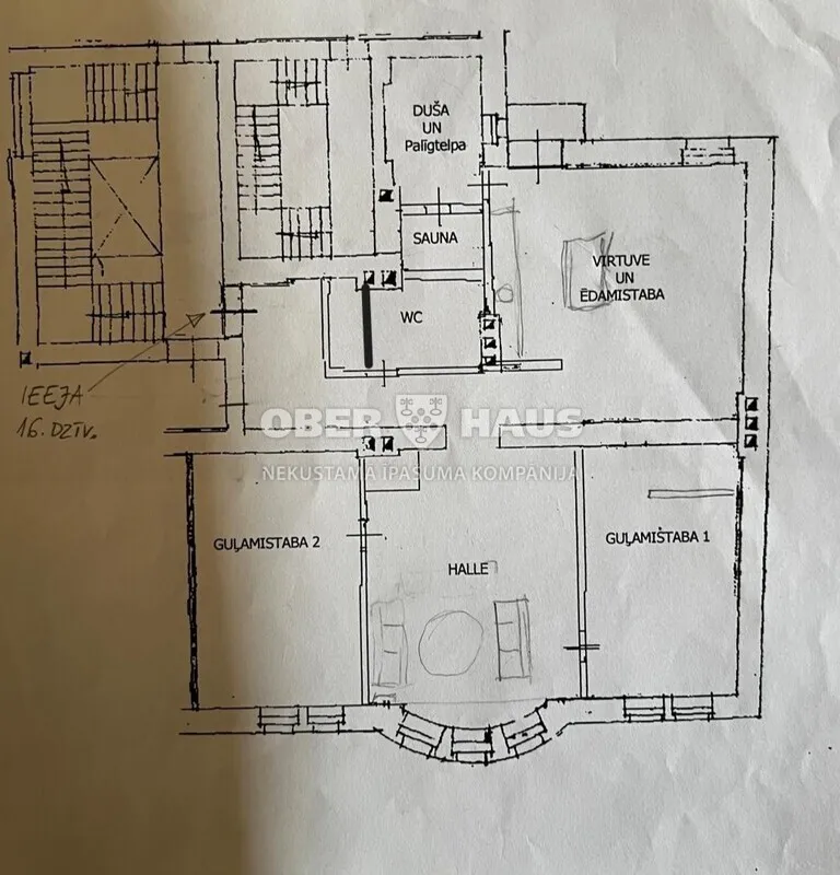 Plan - Appartement à LV