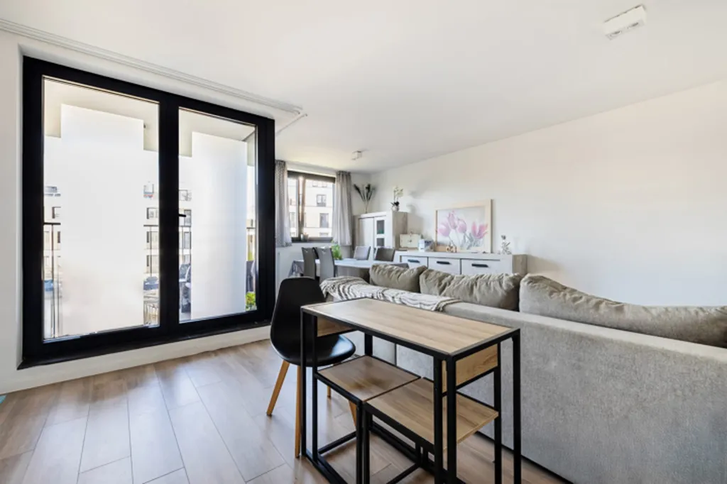 Living Room - Modern Flat with Balcony in Jambes