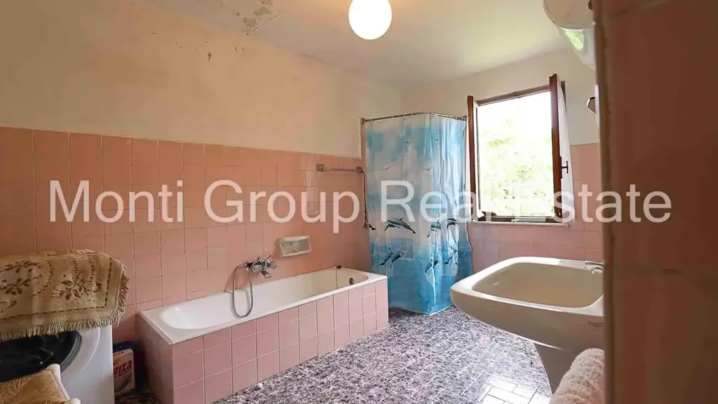 Salles de bain - Rustic Farmhouse with Vineyard View in Strevi