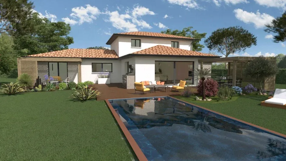 New Villa with Large Plot in Lézignan-Corbières