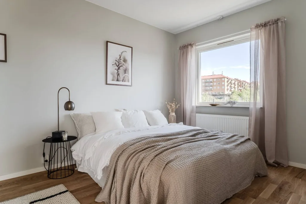 Camere da letto - Modern Flat with West-Facing Balcony in Majorna