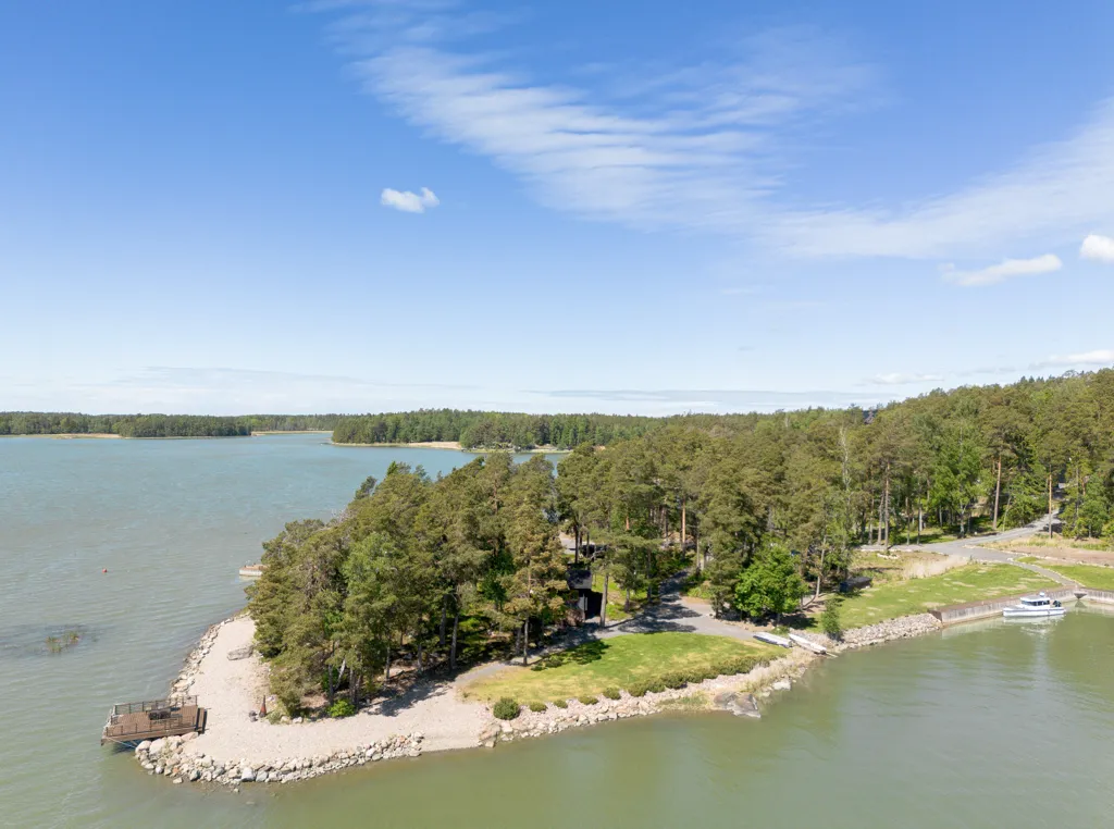 Vista aerea - Seafront Villa with Panoramic View in Naantali