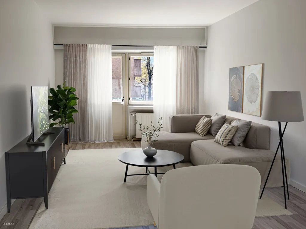 Séjour - Flat with Balcony in Vallila