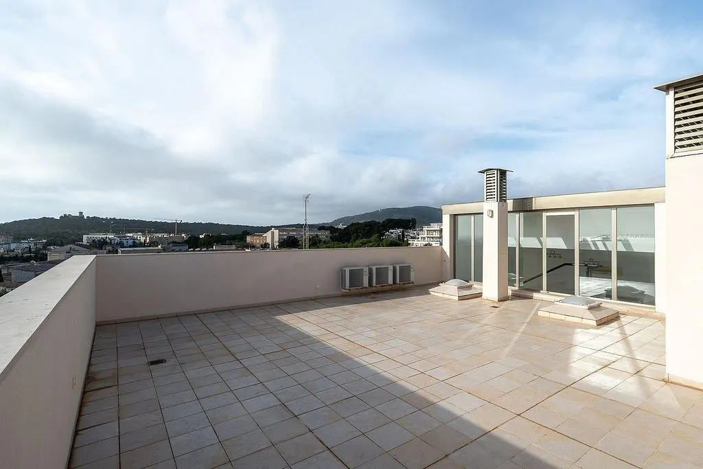 Terrasse - Penthouse with Pool in Son Espanyolet
