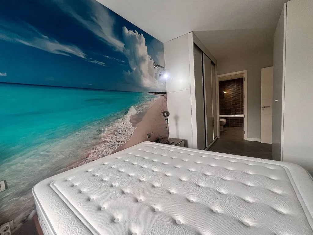 Bedrooms - Apartment with Pool in Calle Camelia