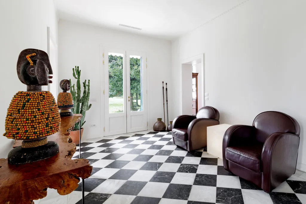 Séjour - Liberty-Style Residence with Private Park in Zero Branco