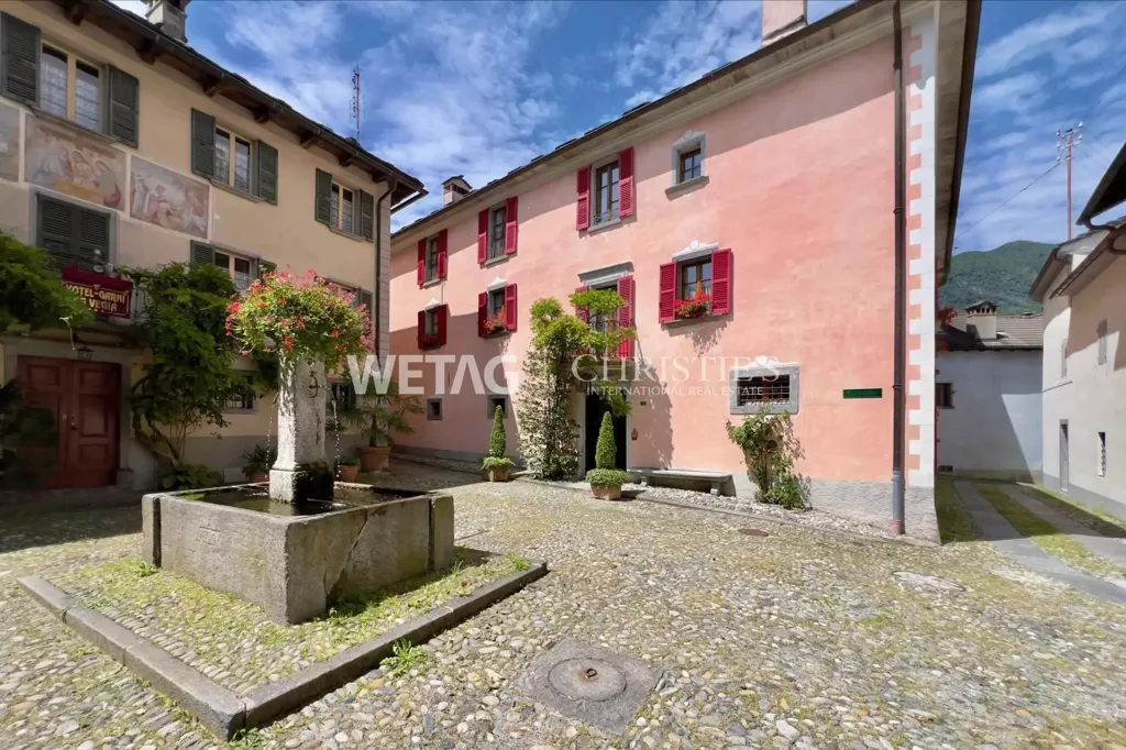 Garten - Historisches Haus mit Innenhof am Lago Maggiore