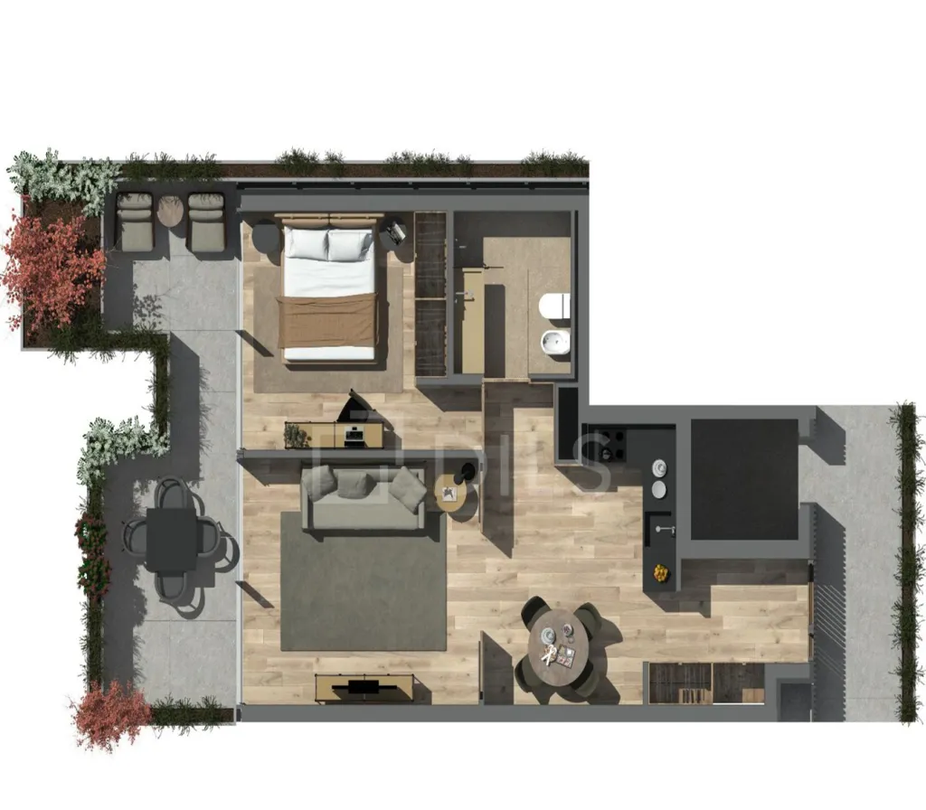 Plaan - Apartment with Balcony in Porto