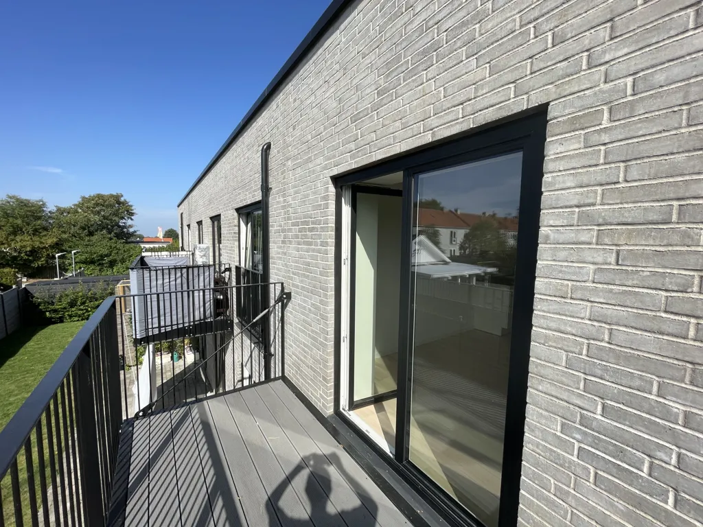 Balcony - Apartment with Balcony in Roskilde