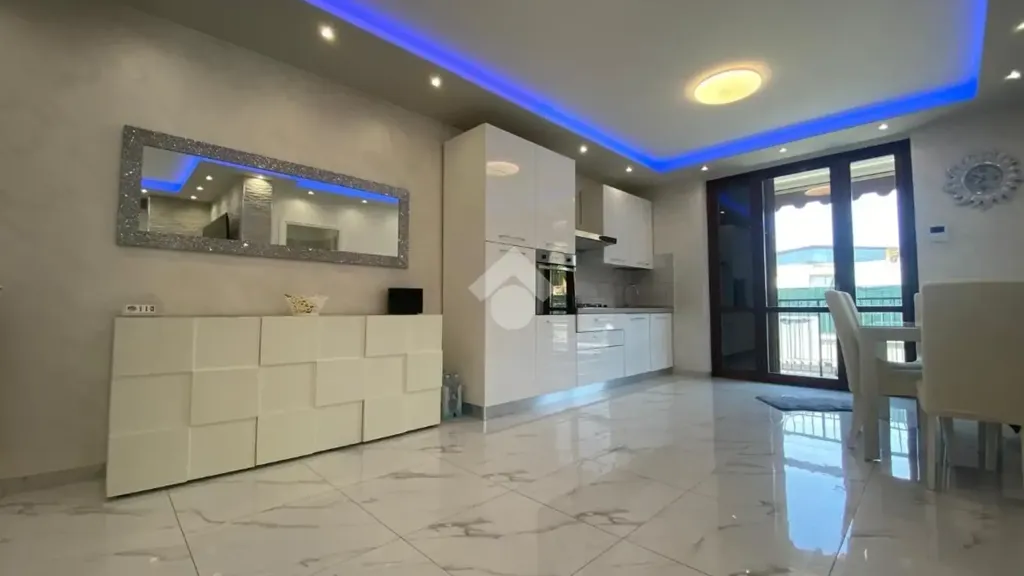 Living Room - Bright 2-Bedroom Apartment with Balcony in Corbetta
