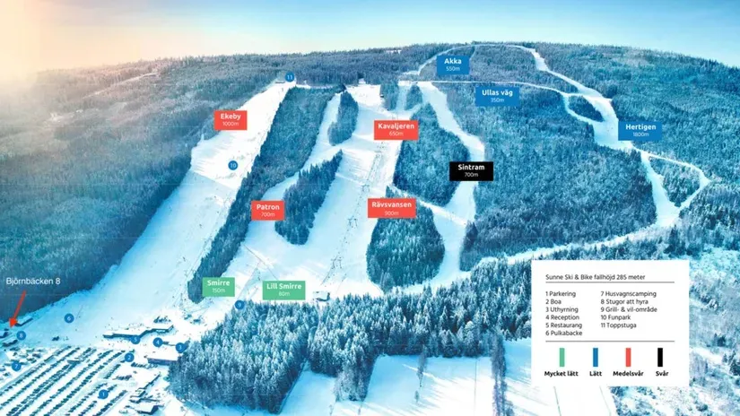 Plot with Ski & Bike Access in Sunne