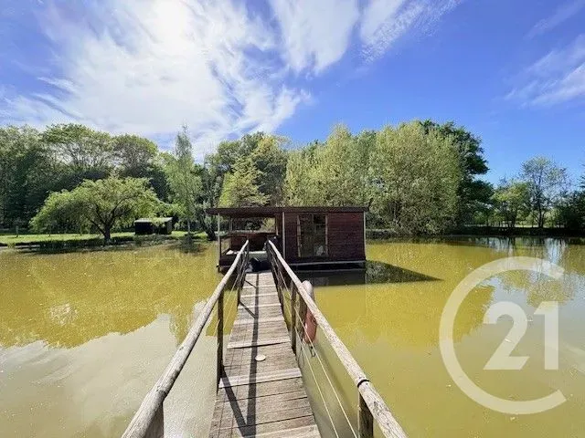Terrasse - Maison avec Deux Plans d'Eau à Domptier-sur-Veyle