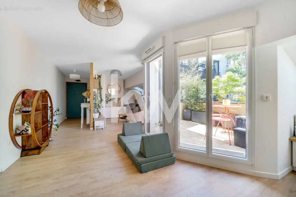 Soggiorno - Luxury Flat with Terrace in Issy-les-Moulineaux