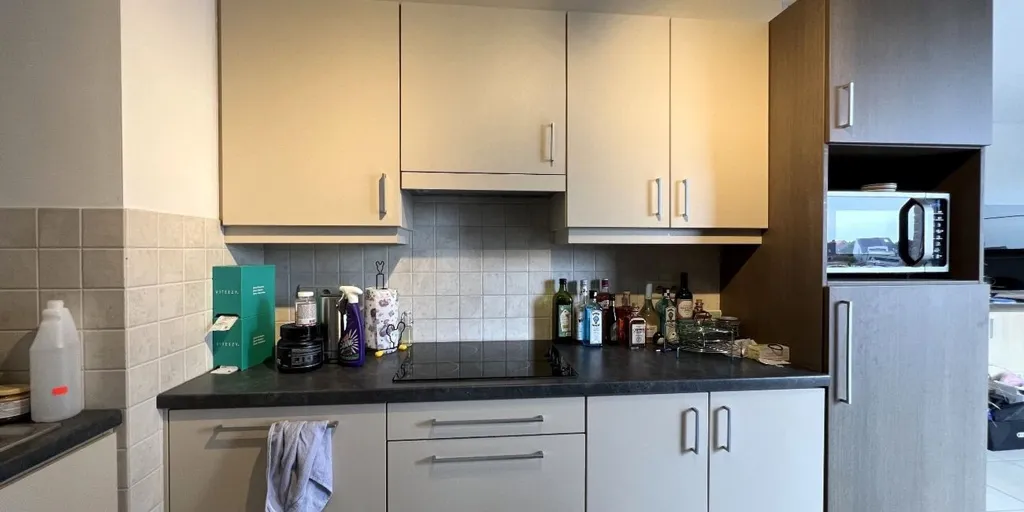 Köök - Quiet Apartment with Terrace in Geel