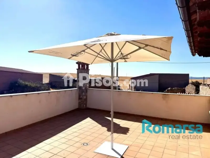 Terrasse - Rural House with Pool in Gemuño