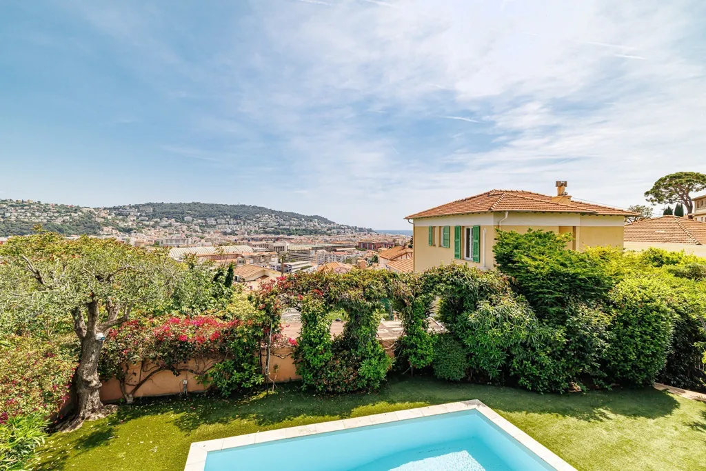 Garden - Character House with Pool in Nice Cimiez