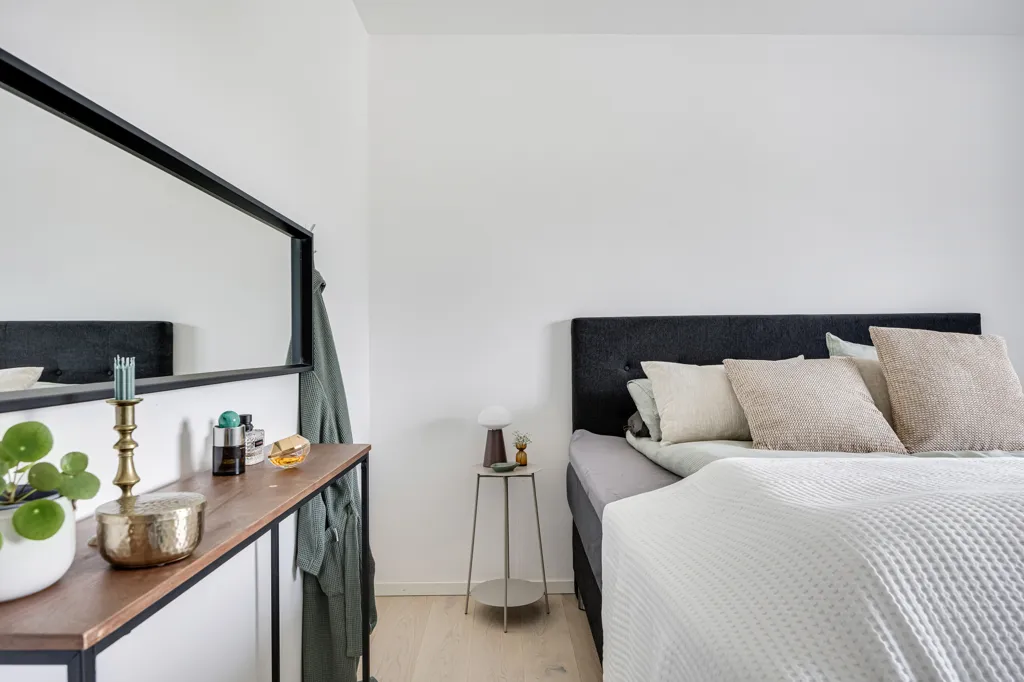 Camere da letto - Corner Apartment with South-Facing Balcony in Lomma