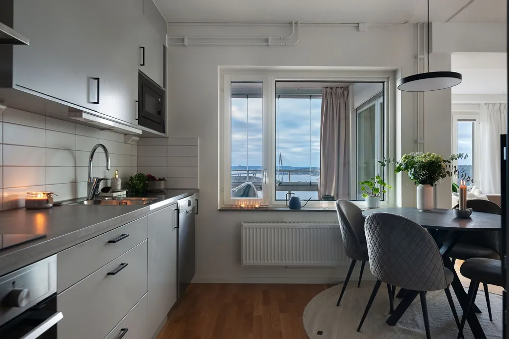 Sala da pranzo - Luxury Flat with Byfjorden View in Uddevalla