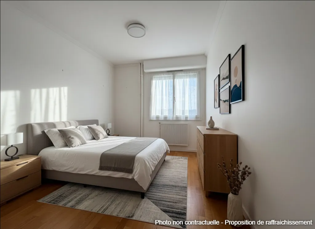Chambres - Appartement T4 avec Vue Dominante Cathédrale à Clermont-Ferrand