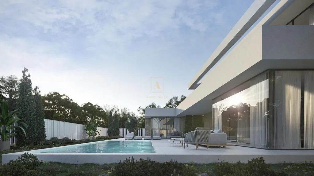 Piscine - New Build Villa with Pool in Moraira