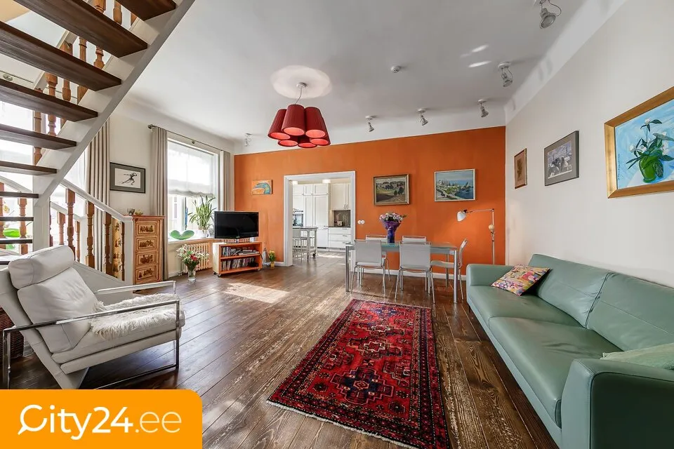 Séjour - Appartement 4 pièces à Tallinn