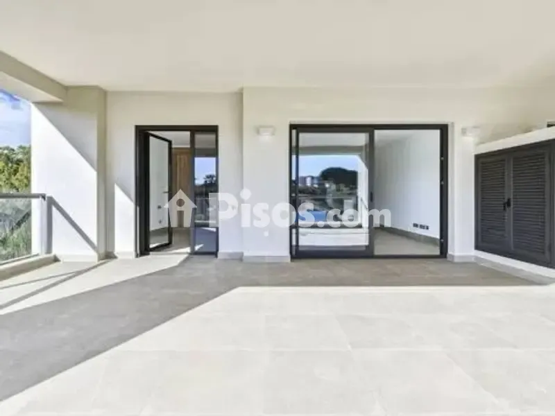 Terrace - Contemporary Flat with Pool in Casares Costa