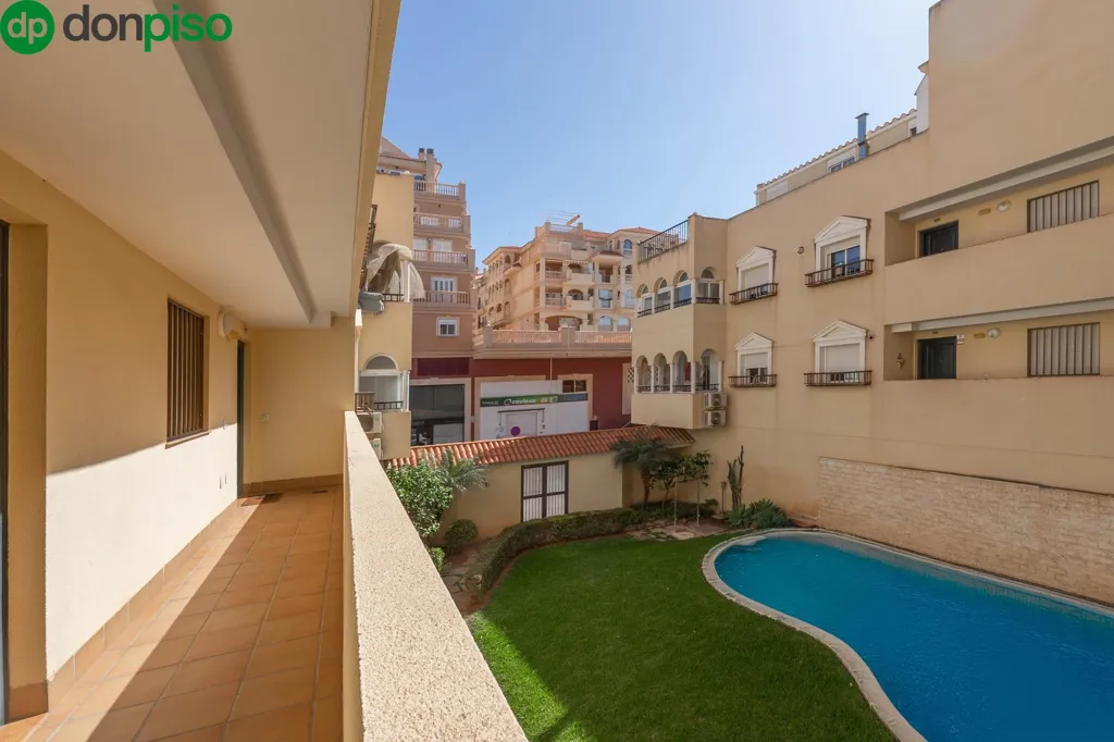 Garden - First Floor Apartment with Balcony in Almerimar