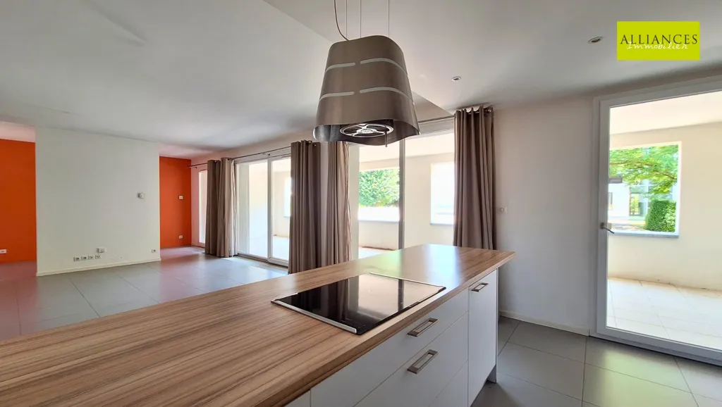 Kitchen - Luxury Apartment with Terrace in Pfastatt