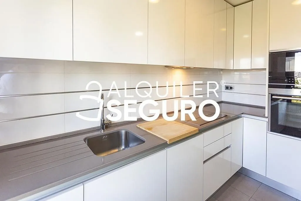 Köök - Apartment with Pool and Terrace in Valdebebas