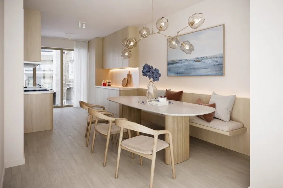 Sala da pranzo - Penthouse with South-Facing Terrace in Knokke