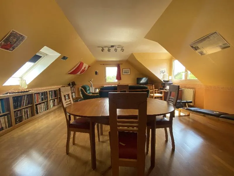 Soggiorno - 3-Bedroom Apartment near Valognes Centre