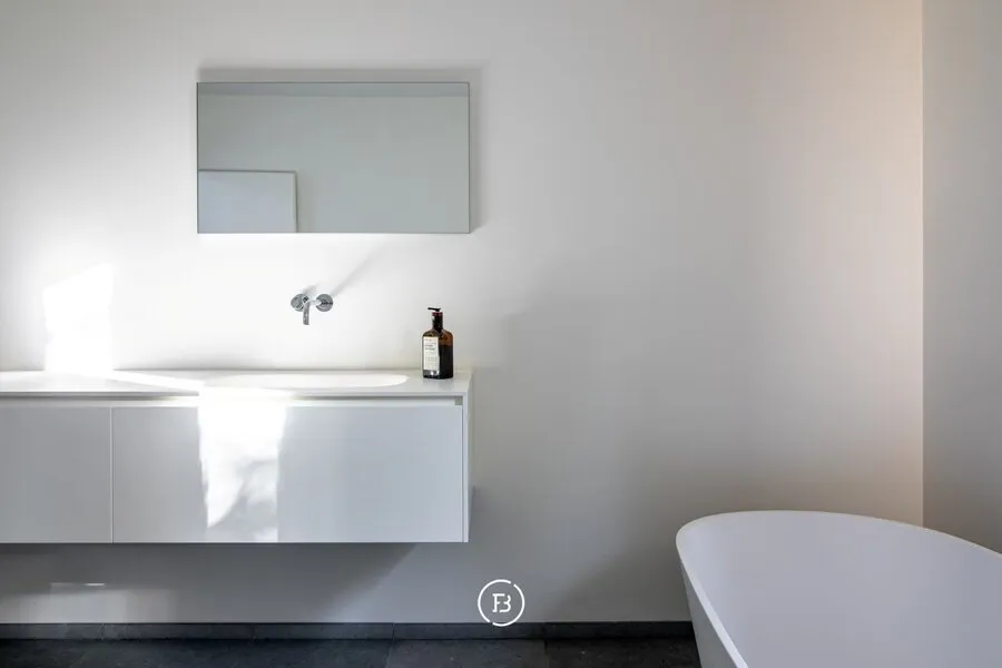 Salles de bain - Villa Moderniste avec Technologie Avancée à Bolderberg