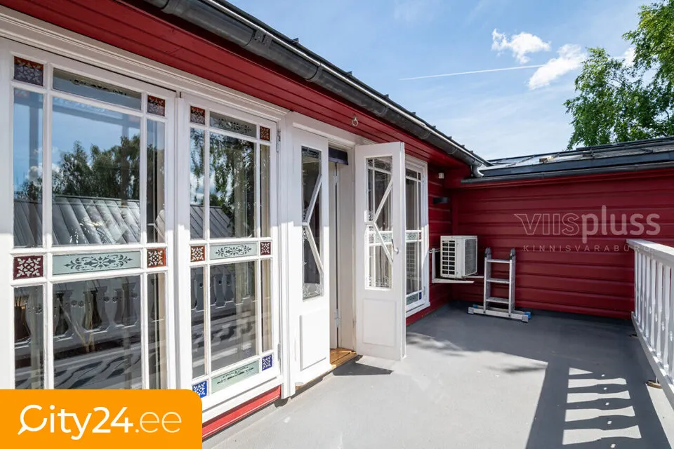 Balcon - Attic Flat with Terrace in Tartu Centre