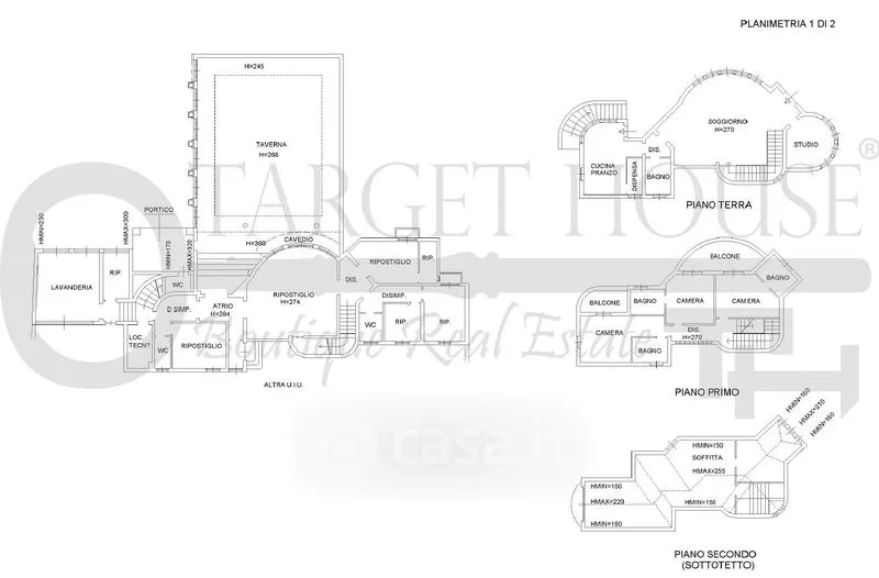 Plan - Lakefront Villa with Private Garden in Verbania
