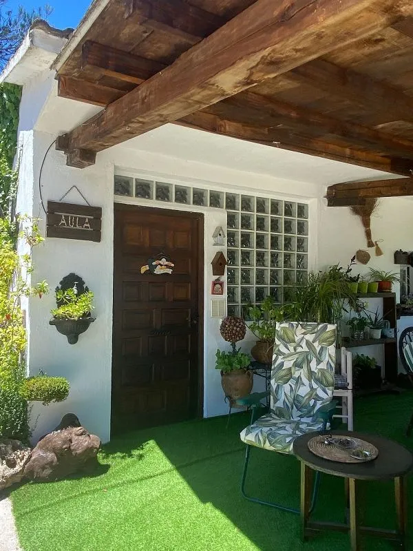 Terrasse - Rustic Finca with Pool and Terrace in Durón