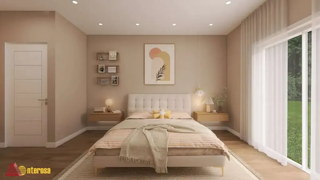 Bedrooms - Luxury Apartment with Garden in Rovellasca