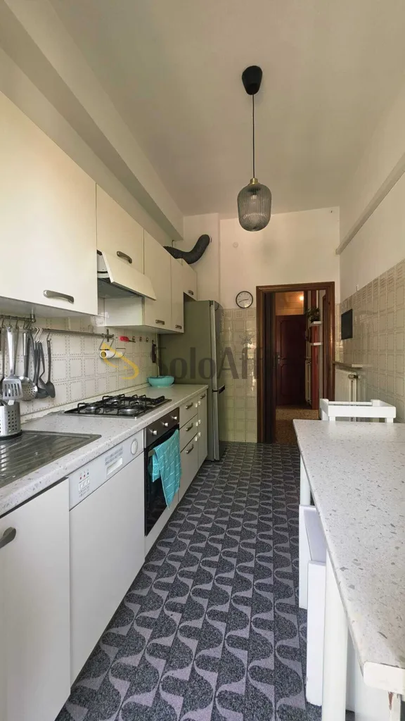 Cucina - Spacious Apartment with Balcony in Forlì