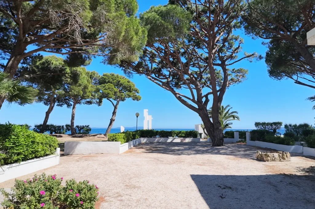 Terrasse - Studio avec Vue sur Parc à Hyères