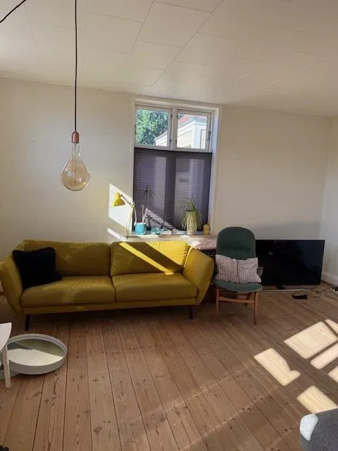 Séjour - Bright 2-Room Apartment in Svendborg