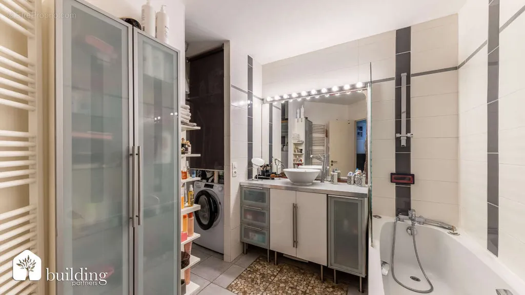 Salles de bain - Appartement 4 Pièces avec Balcon à Levallois-Perret