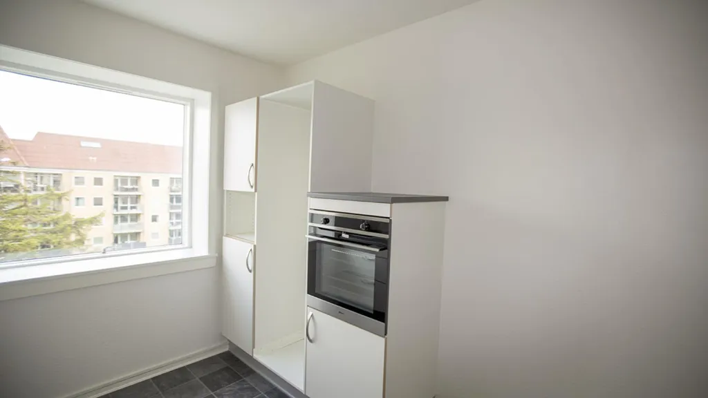 Cuisine - 3-Bedroom Flat with Pets Allowed in Frederikshavn