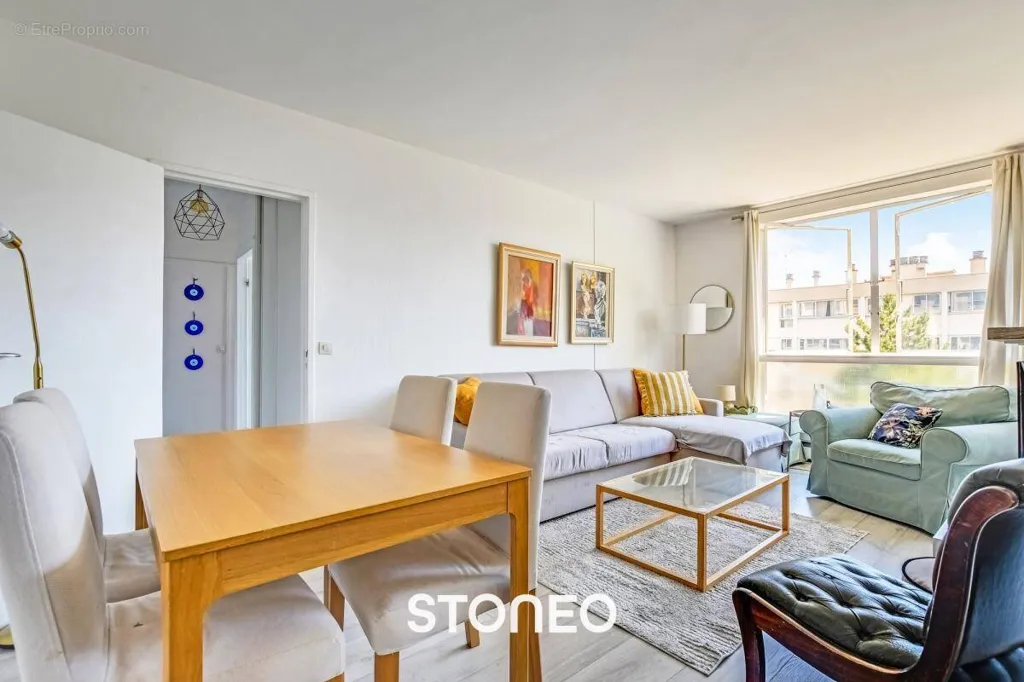 Soggiorno - Bright 3-Piece Flat in Boulogne - Silly